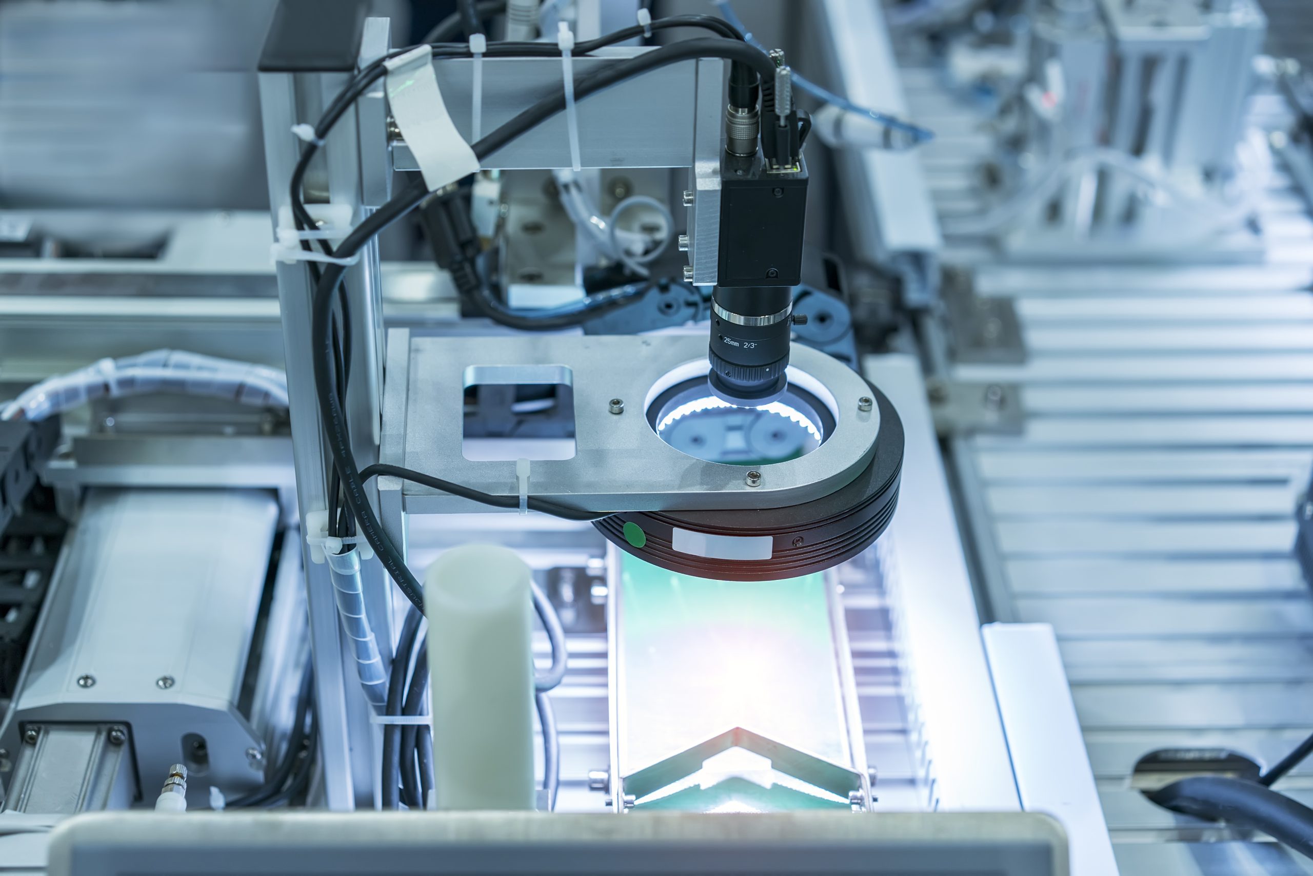 Robotic vision sensor camera system in intellegence factory Robotic vision sensor camera system in intellegence factory